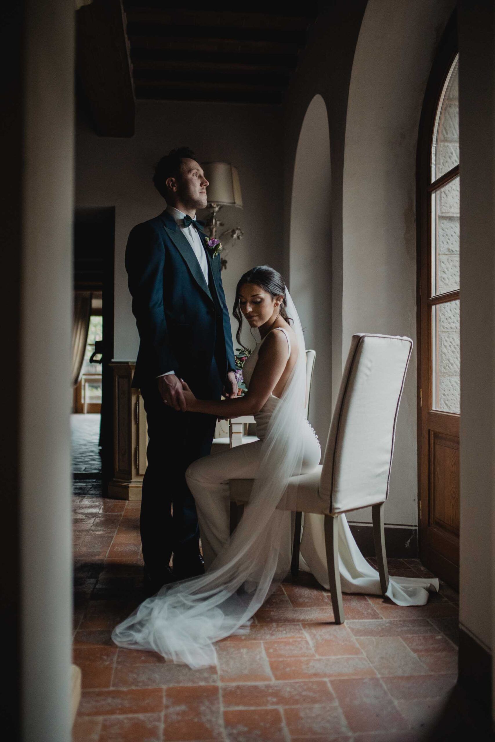 romantic elopement in tuscany