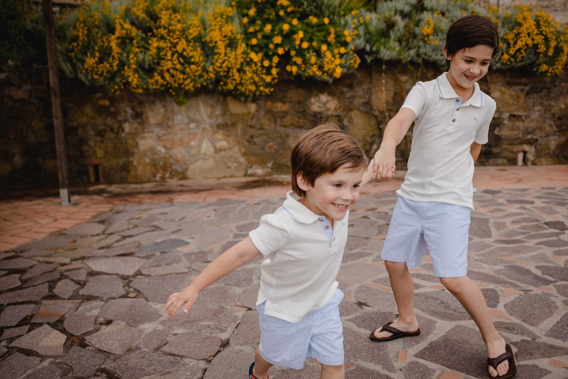 family photshoot tuscany