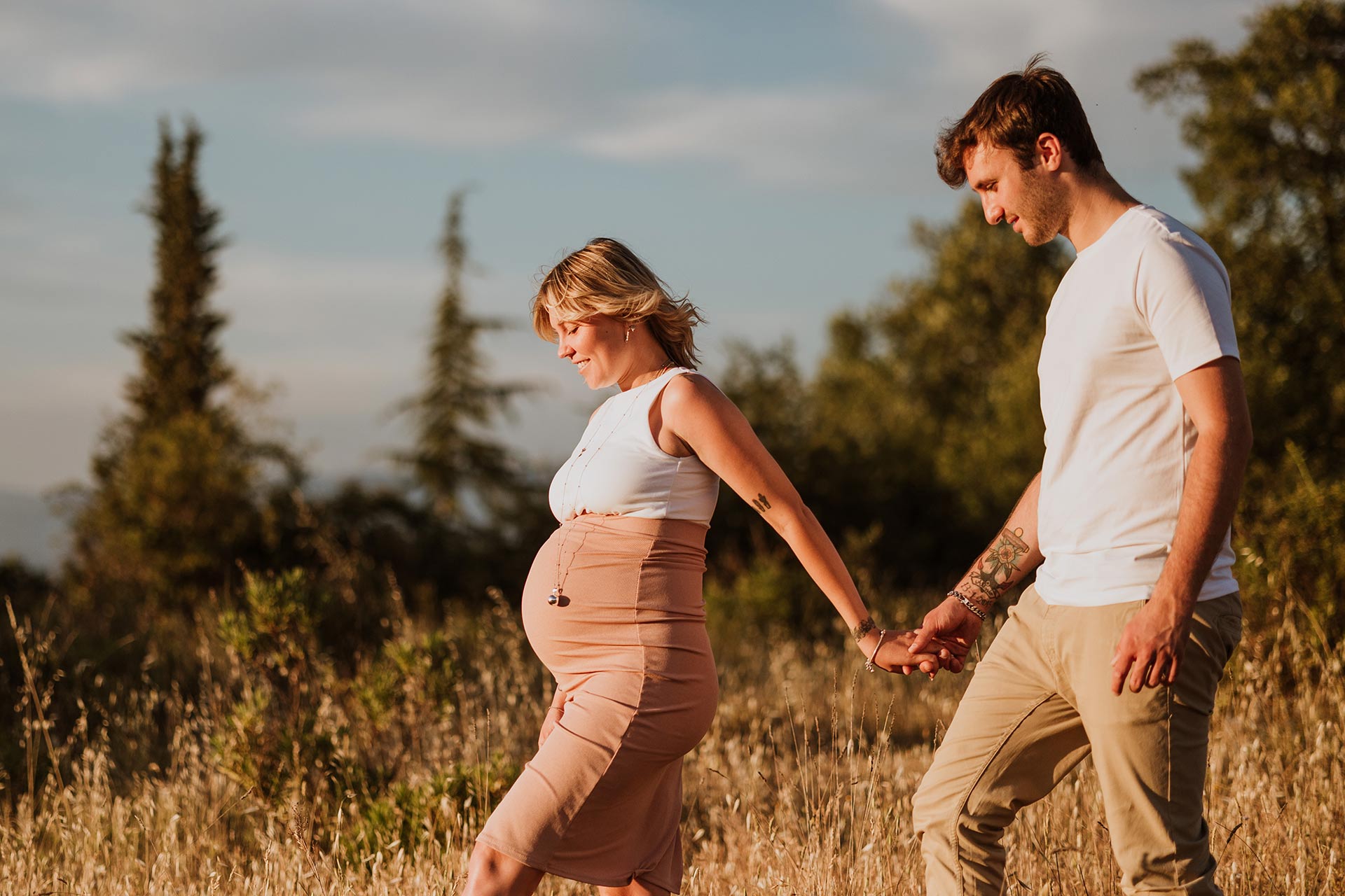 maternity photographer tuscany