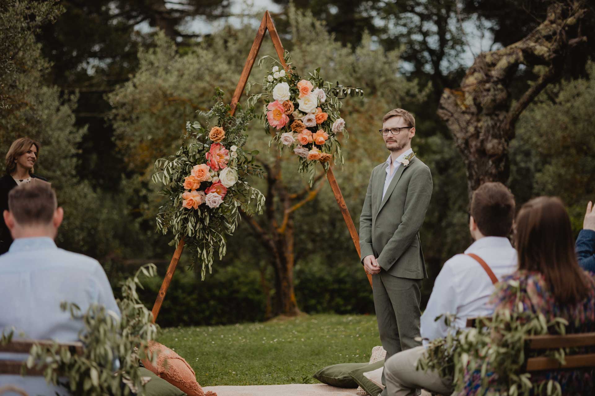 wedding in villa olimpia, tuscany, the unseen photography