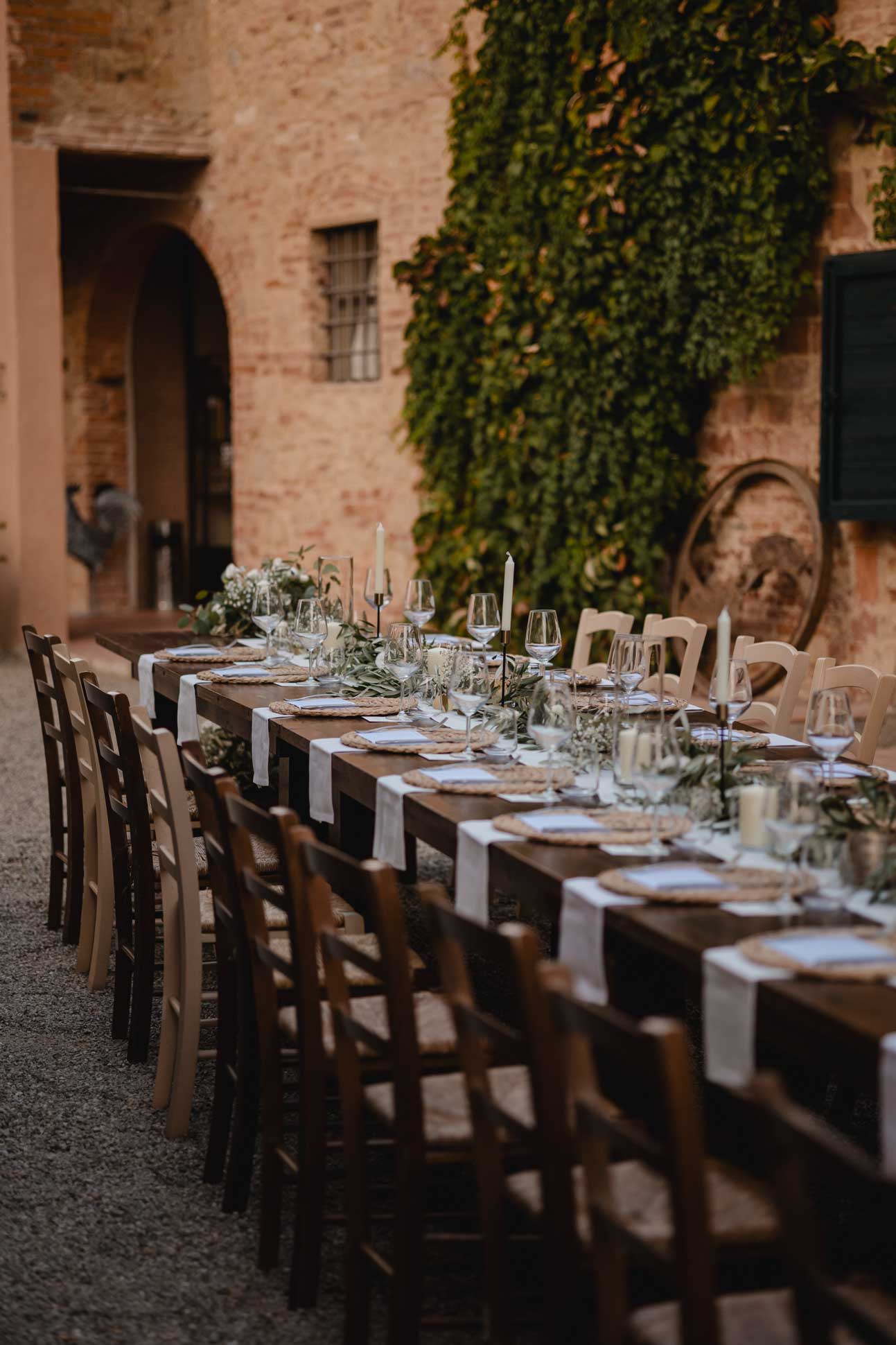 Wedding in Podere San Giorgio, Tuscan y