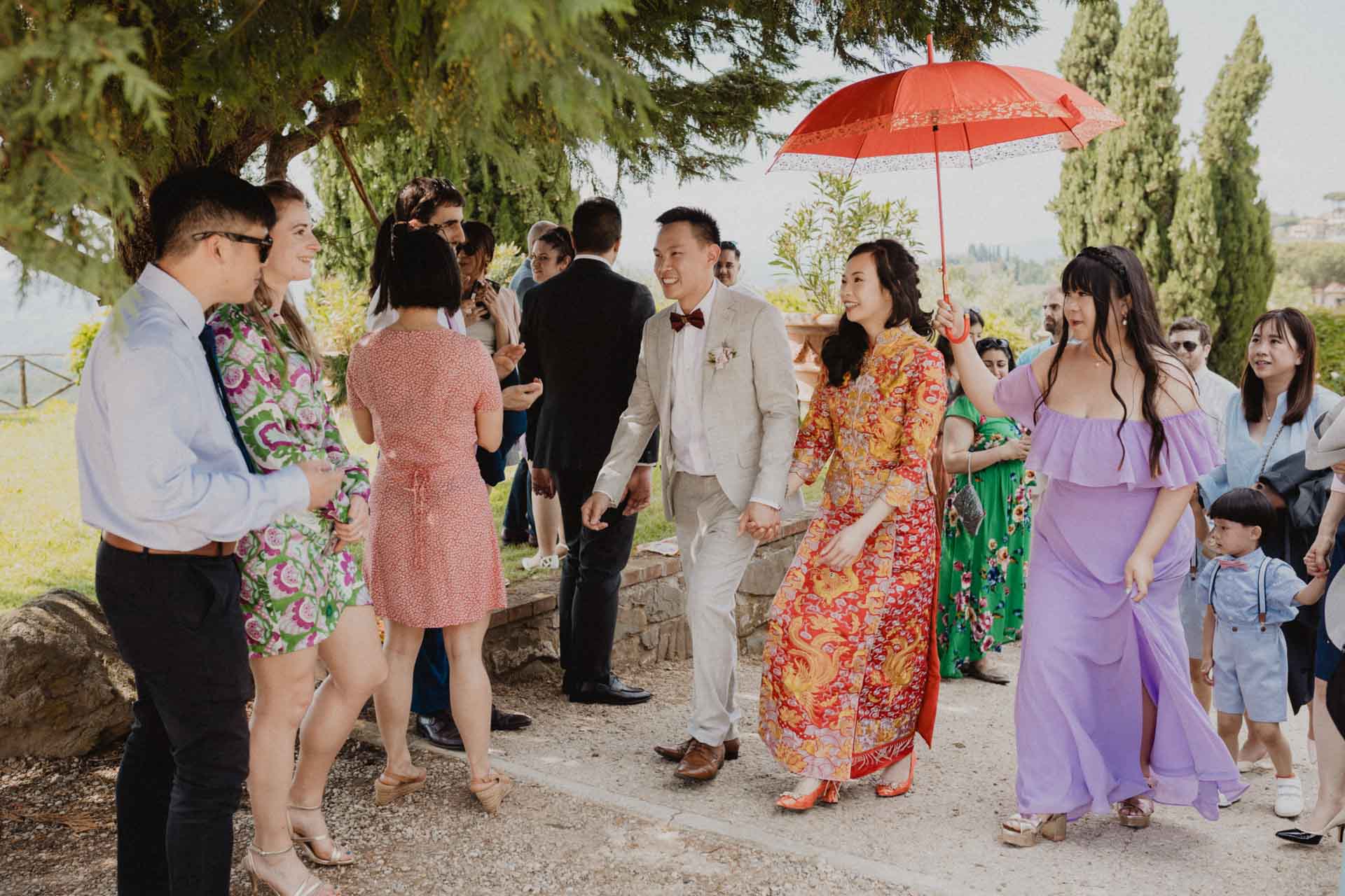 Chiese Wedding in Tuscany, Fattoria degli Usignoli