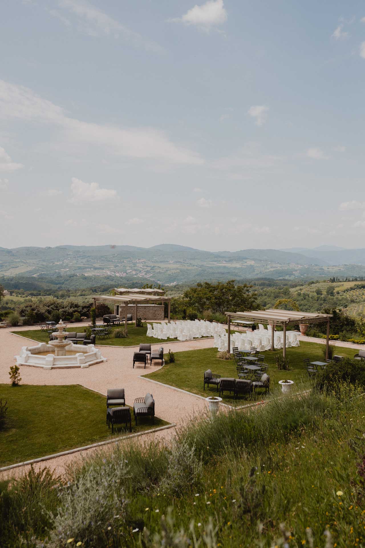 Chiese Wedding in Tuscany, Fattoria degli Usignoli