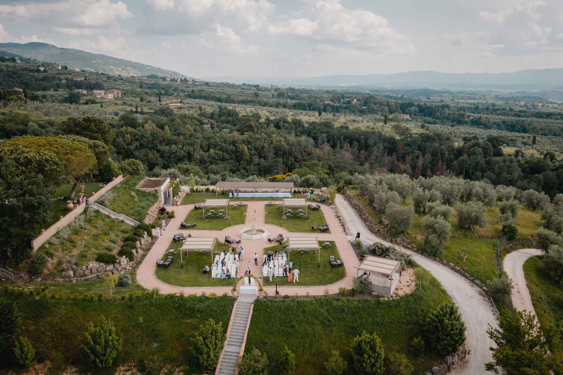 Chiese Wedding in Tuscany, Fattoria degli Usignoli