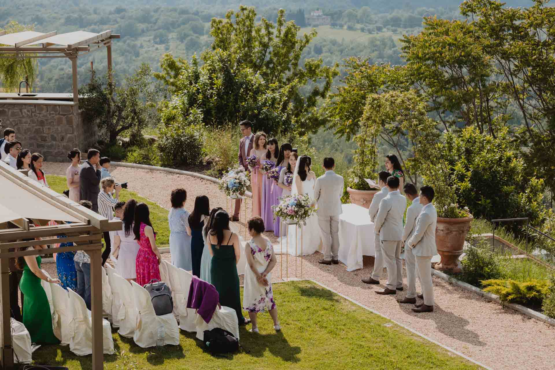 Chiese Wedding in Tuscany, Fattoria degli Usignoli