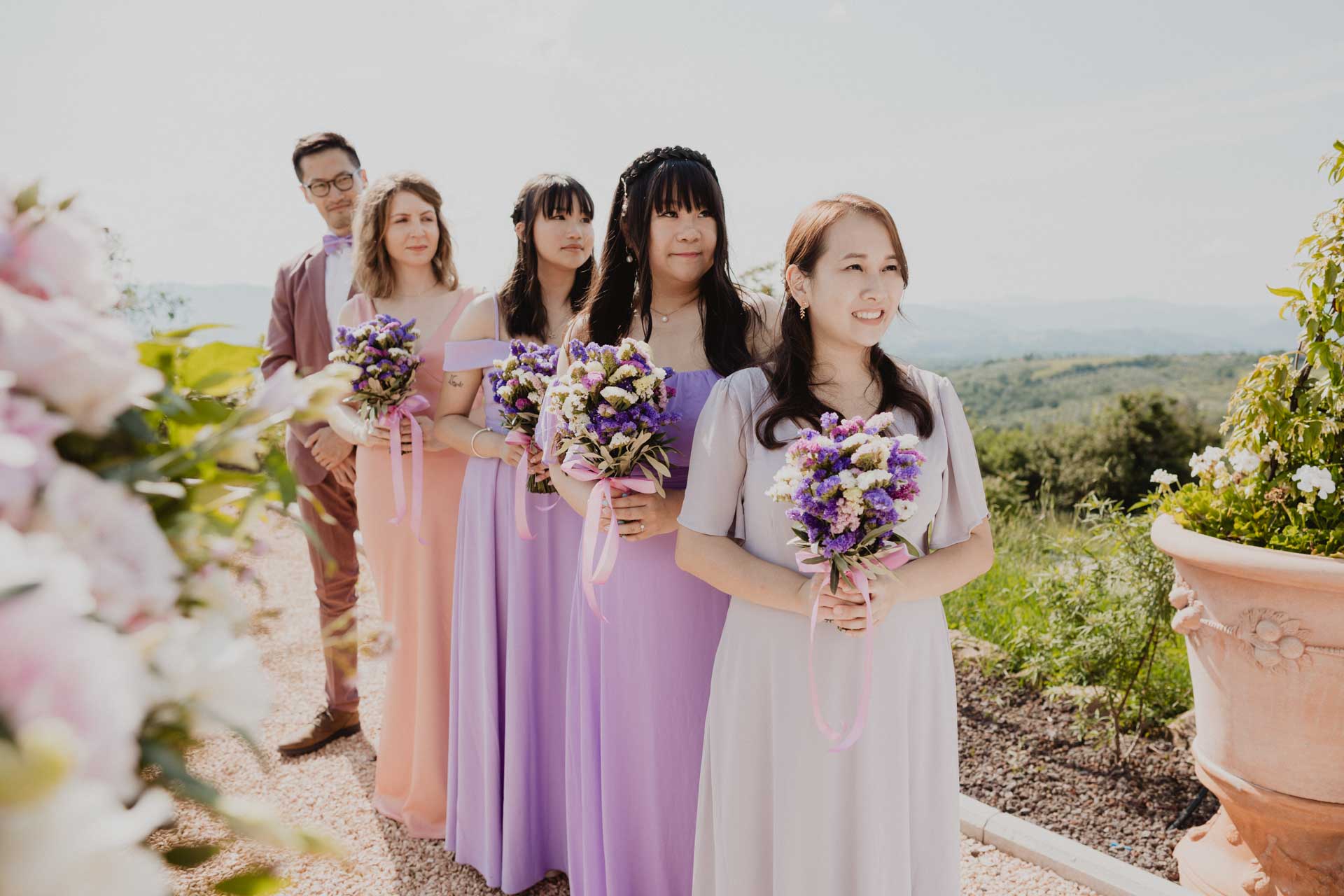 Chiese Wedding in Tuscany, Fattoria degli Usignoli