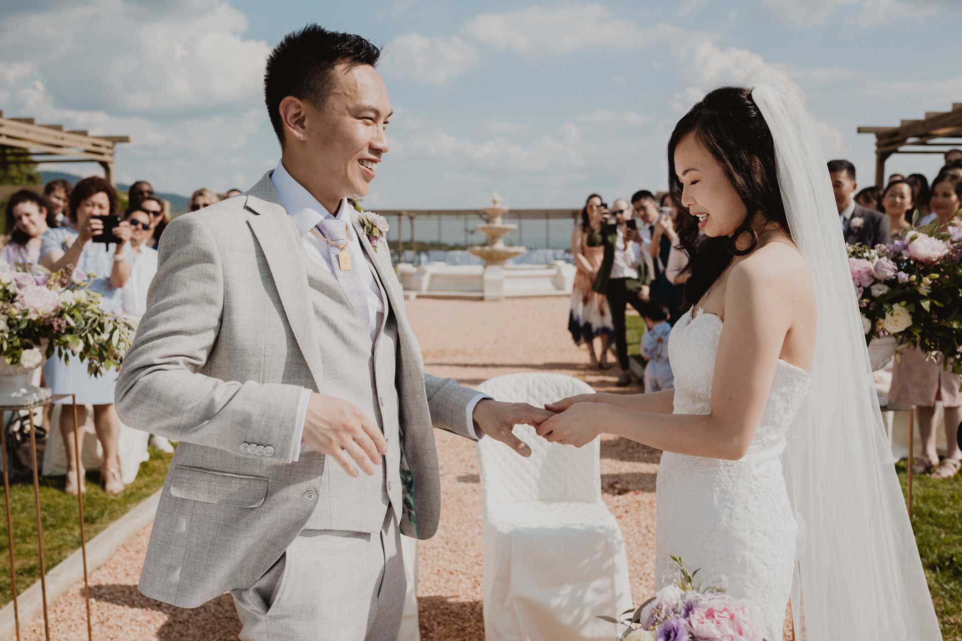 Chiese Wedding in Tuscany, Fattoria degli Usignoli