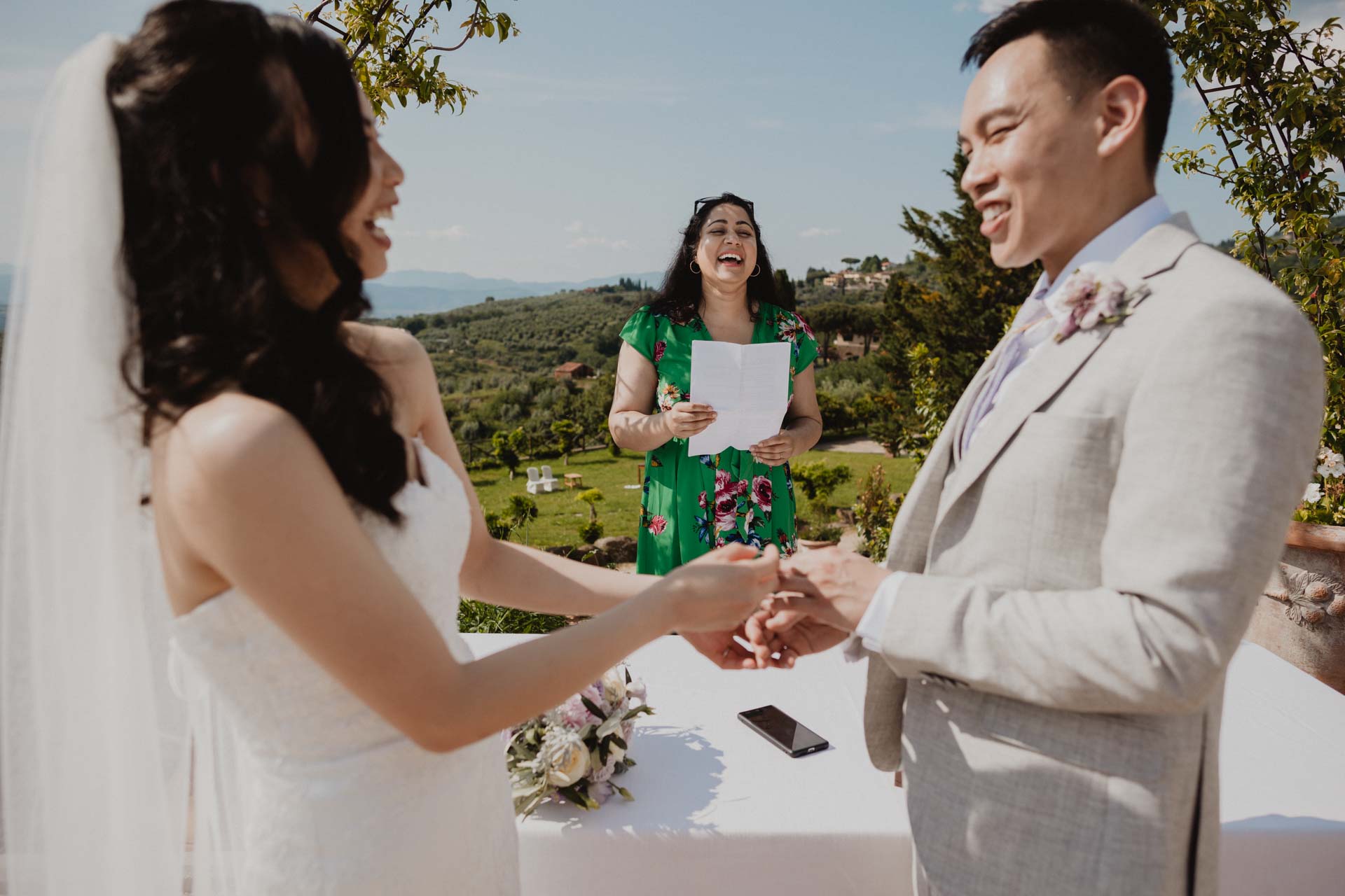 Chiese Wedding in Tuscany, Fattoria degli Usignoli