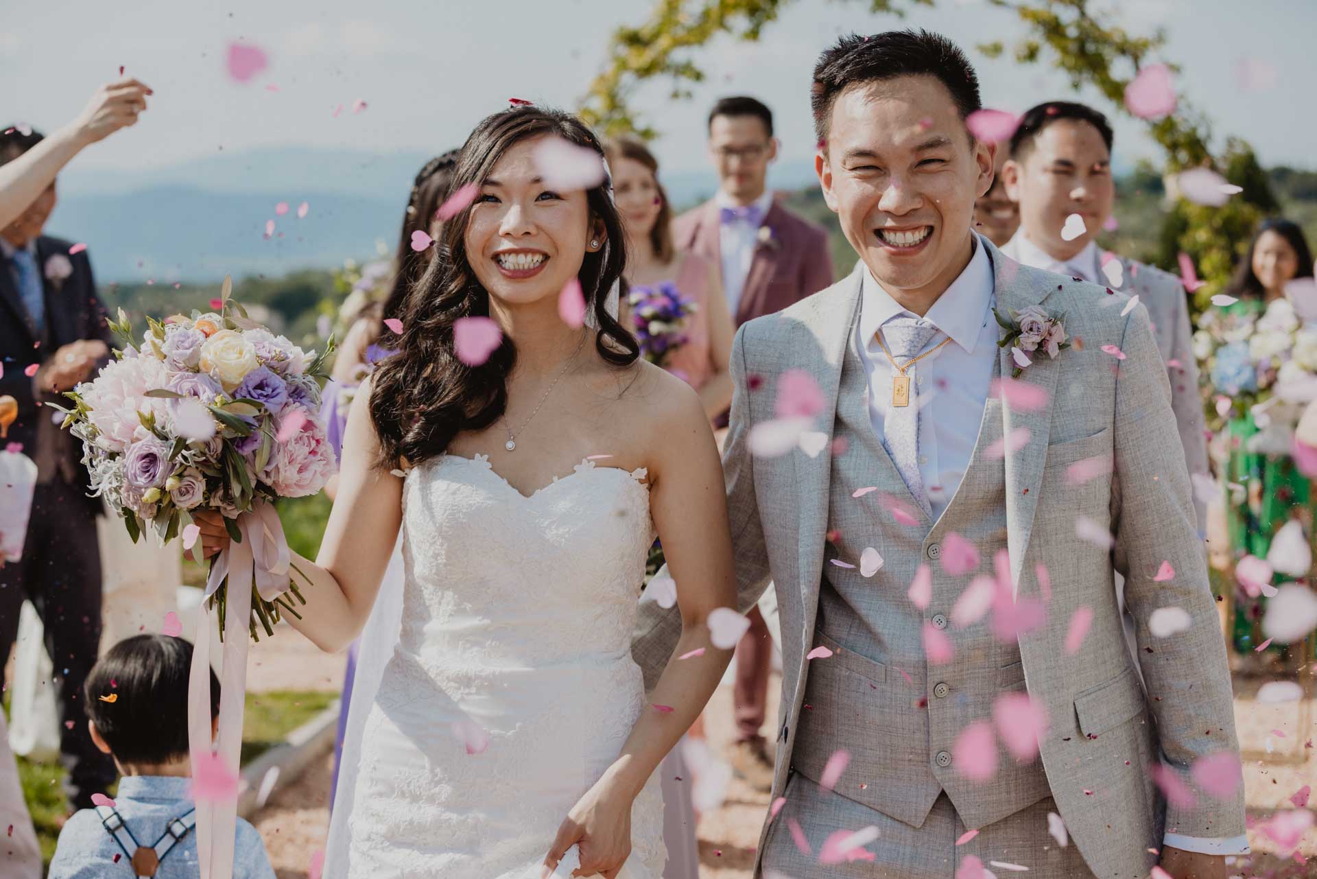 Chiese Wedding in Tuscany, Fattoria degli Usignoli