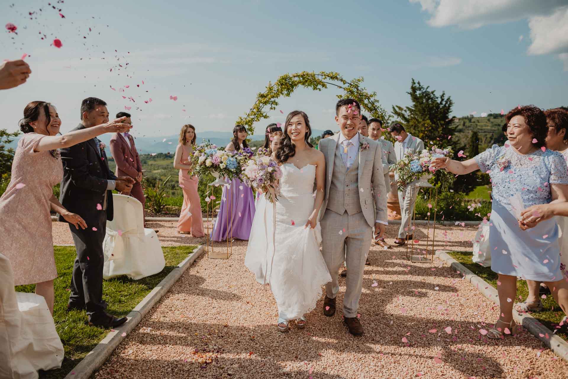 Chiese Wedding in Tuscany, Fattoria degli Usignoli