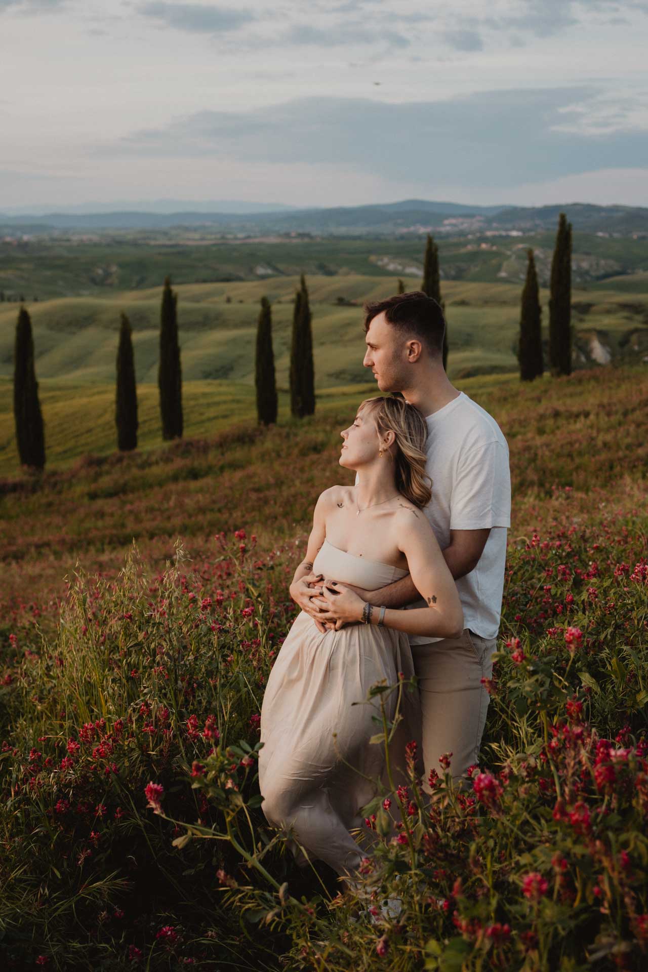 family photo shoot baccoleno tuscany