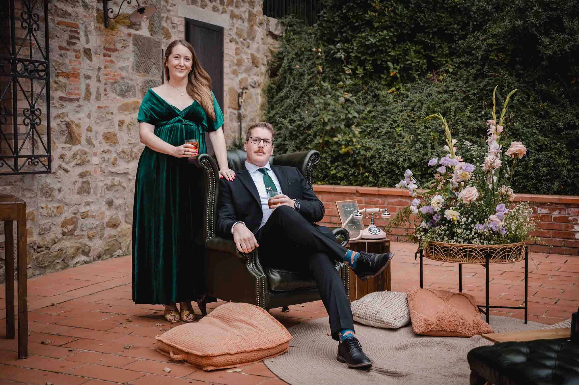 enchanting destination wedding in tuscany