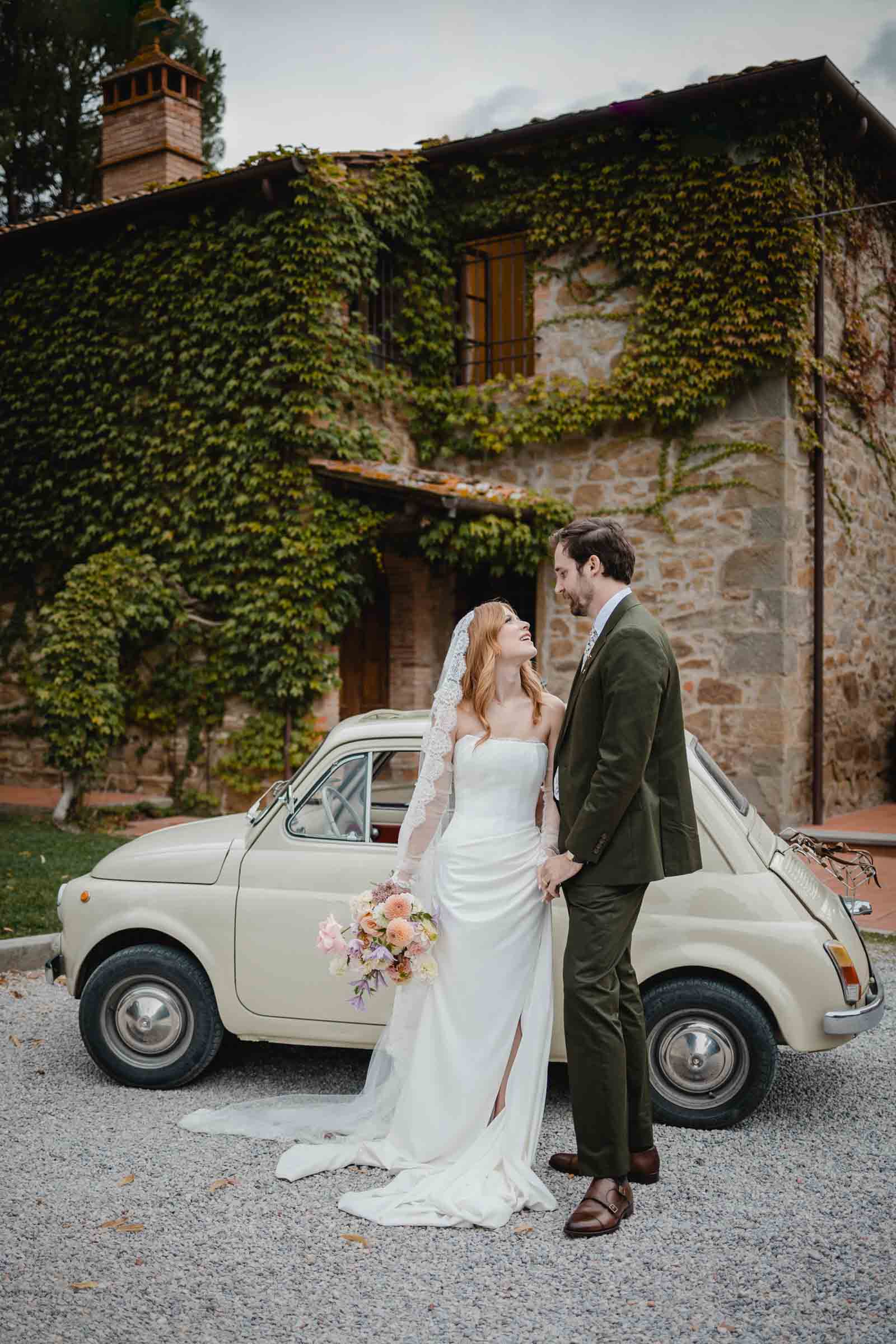 enchanting destination wedding in tuscany