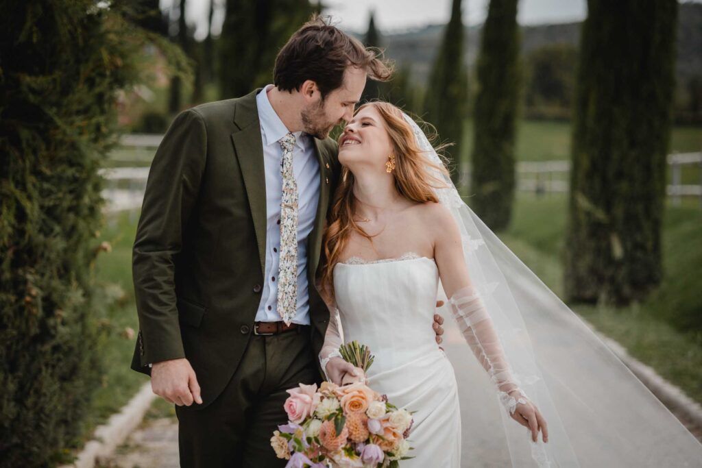 enchanting destination wedding in tuscany