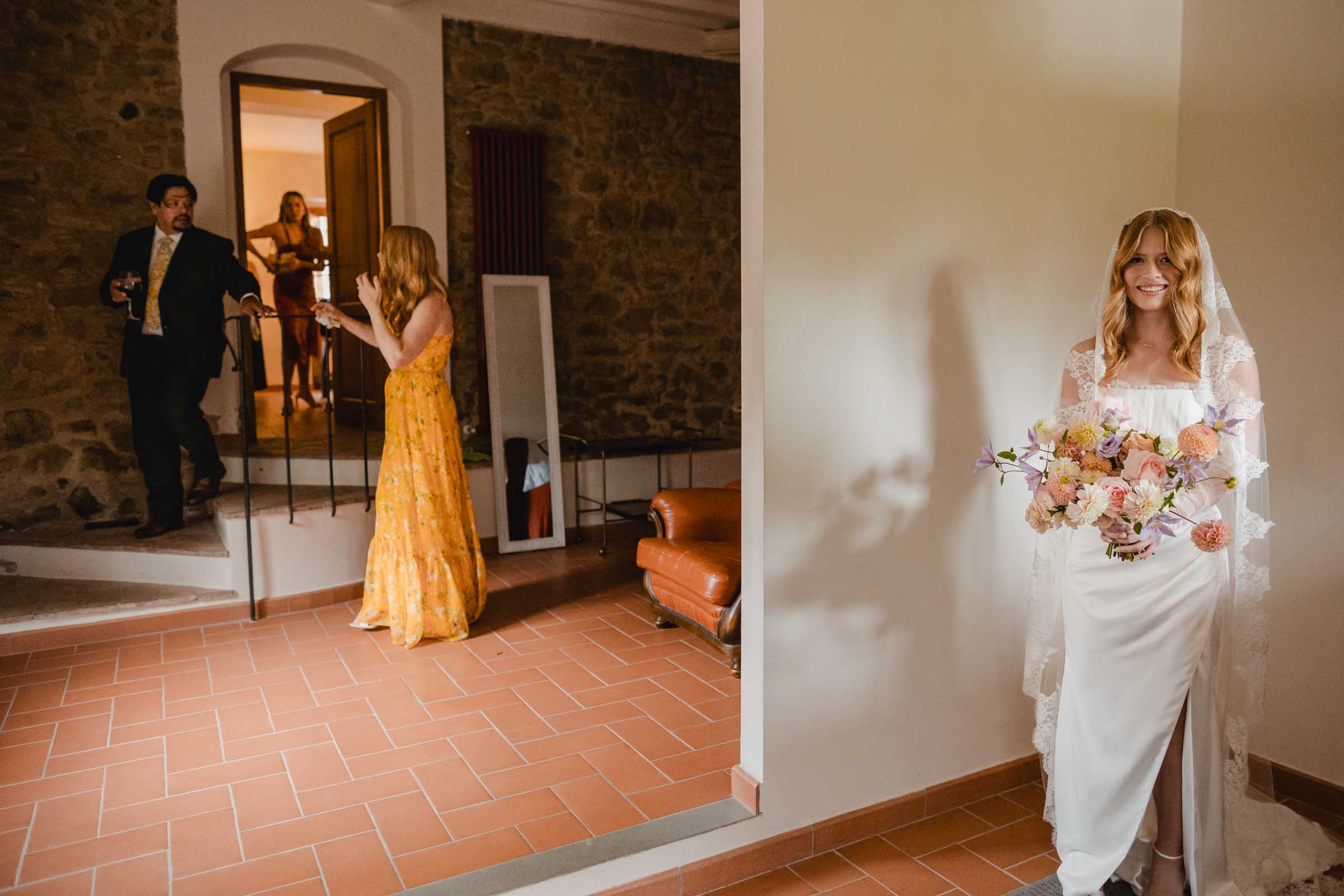 enchanting destination wedding in tuscany