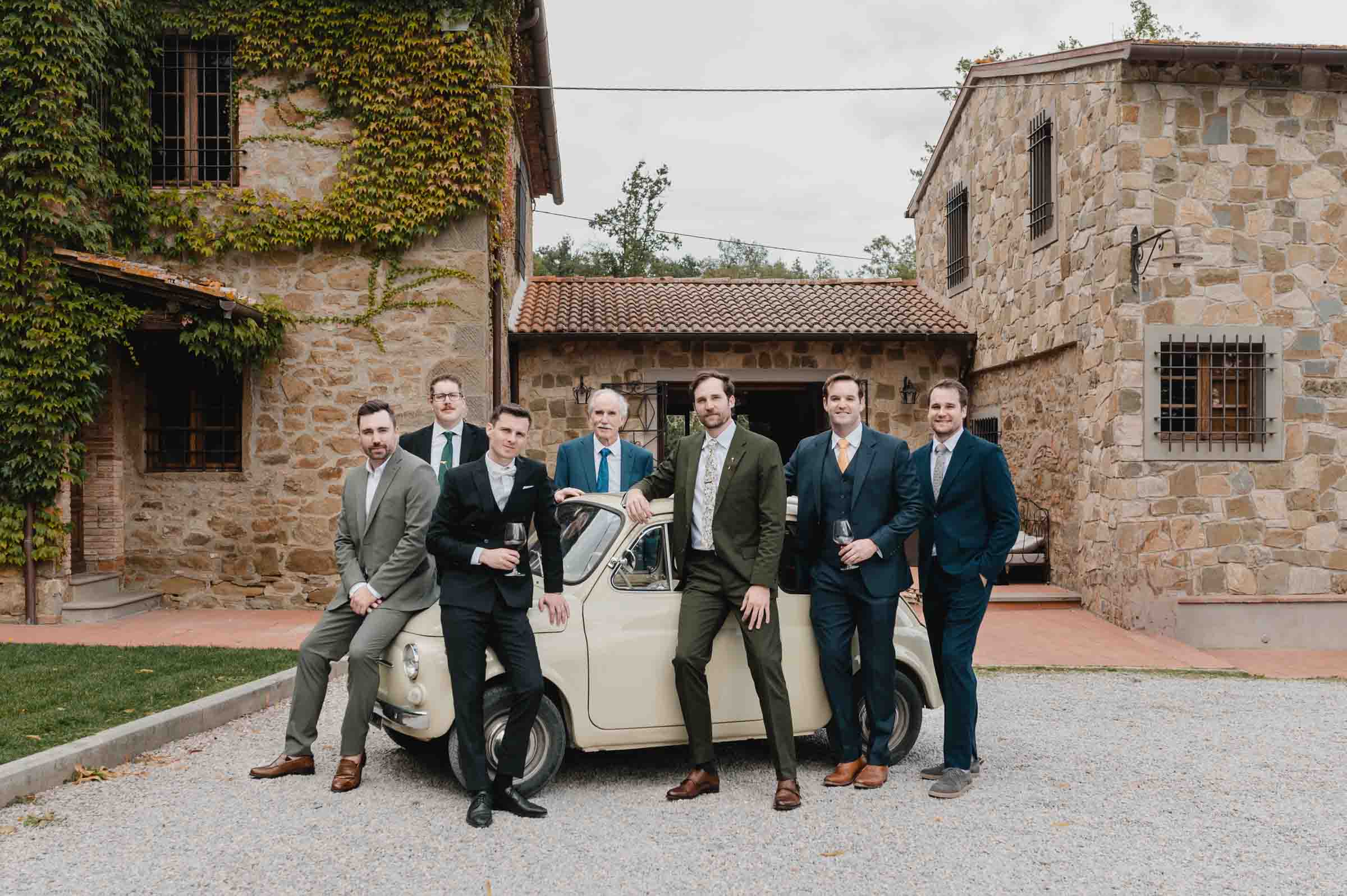 enchanting destination wedding in tuscany