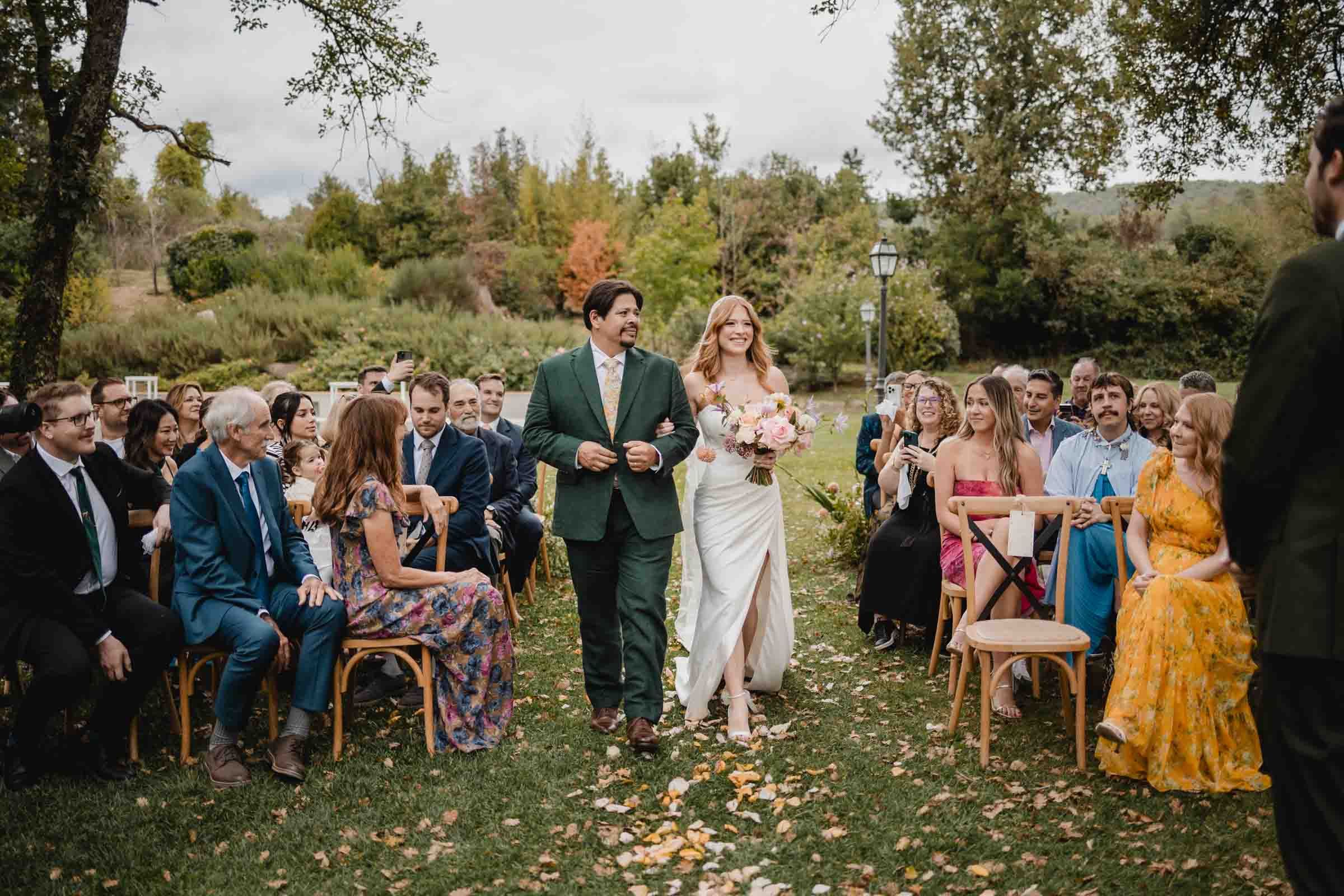 enchanting destination wedding in tuscany